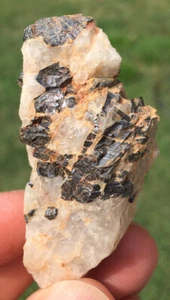 Rare Rutile In Quartz Display Specimen From North Carolina - Picture 1 of 5