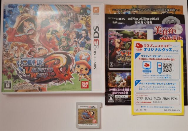 ONE PIECE Unlimited World Red, Nintendo 3DS games, Games