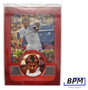 JIMMY CONNORS 2020 Transcendent Tennis HOF VIP Party #10 RED REFRACTOR 3/10 NM/M - Picture 1 of 7