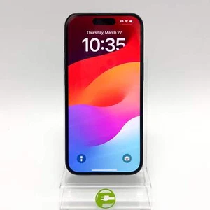 Apple iPhone 15 128 Go 18.3.1 noir MTMH3VC/A débloqué - Photo 1 sur 13
