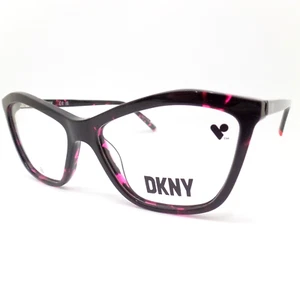 DKNY DK5056 658 Acid Pink Tortoise 53mm New Authentic Frames - Picture 1 of 4