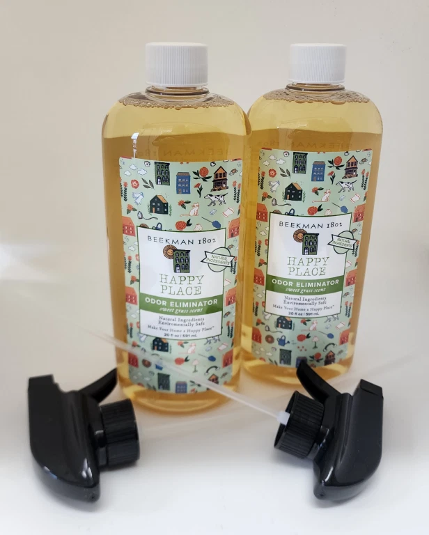 Beekman 1802 Happy Place 20 oz. Scent Odor Eliminator 2 Pack Sweet Grass Sealed