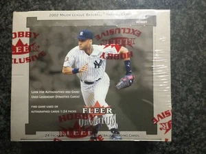 2002 FLEER Premium BASEBALL Sealed Box 24 Packs - Picture 1 of 3
