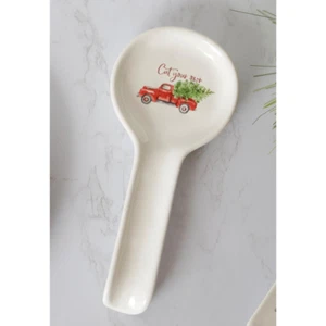 Cut Your Own Christmas Tree Farm Spoon Rest - Picture 1 of 1