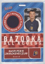 2005-06 Topps Bazooka All Access Sarunas Jasikevicius #BAA-SJ Rookie RC