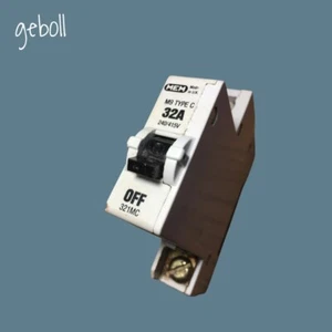 MEM 321MC MCB MEM 32 AMP MCB 1P 32A M9 TIPO C 321MC - Imagen 1 de 5