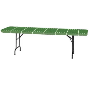 Football Field Super Bowl Sports Party Decoration Stay-Put Plastic Tablecover - Picture 1 of 1