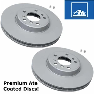 2 X Front Brake Disc Rotors 00-06 BMW X5 E53 Ate 430109 Coated 34 11 6 859 679 - Picture 1 of 9