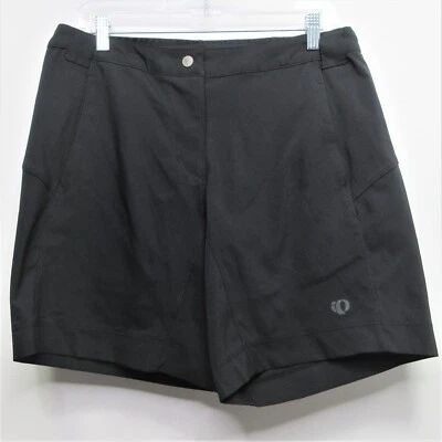 Pearl iZUMi Feminino Ciclismo Curto Tamanho Grande 8" Forro Acolchoado Removível Bicicleta - Imagem 1 de 4