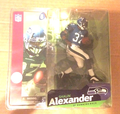 Shaun Alexander Seattle Seahawks 2003 McFarlane Boone County Kentucky B7 Cover