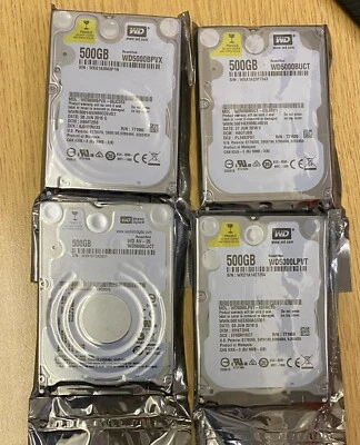 New WD Black 500GB 2.5"  Western Digital Hard Drive HDD for Laptop. - Image 1 of 3