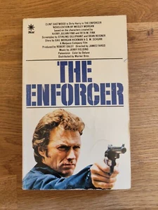 BOOK - The Enforcer Clint Eastwood Movie Tie-In Paperback Fiction Wesley Morgan - Picture 1 of 5