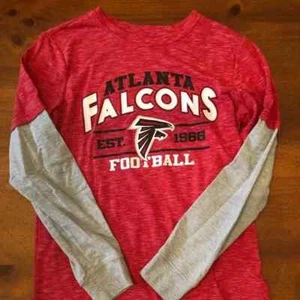 Boys' NFL Team Apparel Atlanta Falcons Long Sleeve Tee - Size L 12/14 - Picture 1 of 4