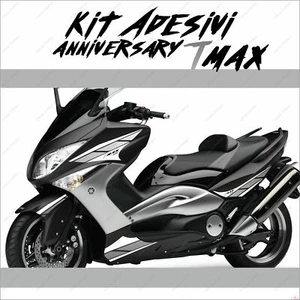 VERKLEIDUNG AUFKLEBER WEISS SILBER KOMPATIBEL YAMAHA 500 T-MAX 2008-2011 - Bild 1 von 4