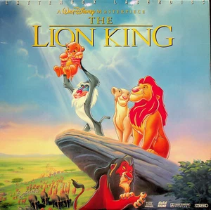 The Lion King on LASERDISC - A Walt Disney Masterpiece - G - CC - Preowned - Picture 1 of 4