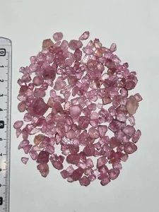 Raw Uncut Pink Spinel Lot From Tajikistan | Facet Rough | Transparent Untreated - Picture 1 of 7