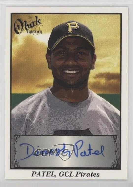2009 TRISTAR Obak Auto Black /50 Dinesh Patel #A23 Auto - Image 1 of 2