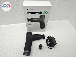 Dispositivo pistola de masaje de percusión portátil Hyperice Hypervolt GO negro 3 velocidades - Imagen 1 de 10