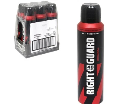 Desodorante Original Right Guard 48H Spray Antitranspirante Paquete de 6 150M Foto 1 de 2