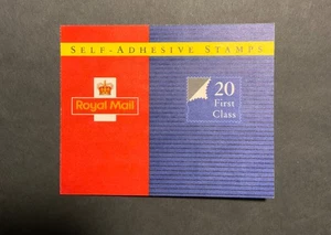 GB 1993 Self Adhesive Stamp Booklet 20 x 1st class Machin Booklet SG MG1 f/v £34 - Picture 1 of 3