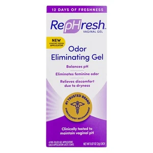 Confezione da 6 gel vaginale elimina odori RepHresh, 0,07 once, 4 ct - Foto 1 di 4