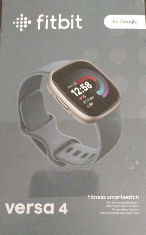 Fitbit Versa 4 Fitness Smartwatch - Black - Image 1 of 1