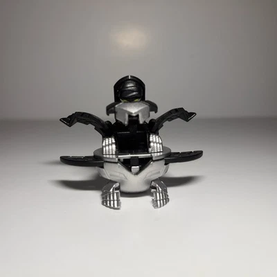 Bakugan Flash Ingram Black Silver Darkus Mechtanium Surge Spins - Image 1 of 4