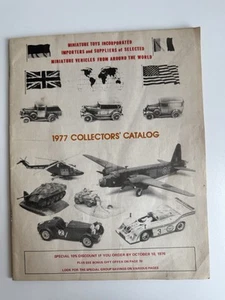 Sammlerkatalog 1977 von Miniature Toys Incorporated Toy Catalog Matchbox - Bild 1 von 14