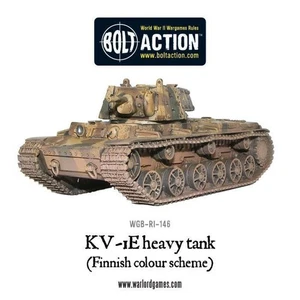 Bolt Action Soviet KV-1E heavy tank New - Picture 1 of 6