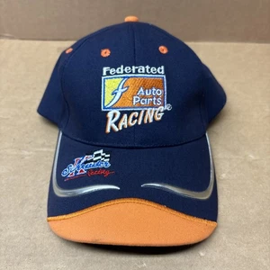 Federated Auto Parts Racing Blue Adjustable Baseball Cap Hat, new old stock - Picture 1 of 5