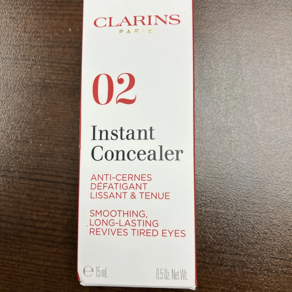 娇韵诗即时遮瑕膏 02 全尺寸 0.5 盎司 — 第 1/4 张图片