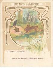Chromos Ao #AL000387 To Good Marche Aristide Boucicaut Paris the Book and The T