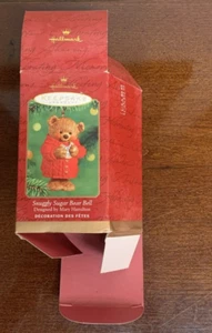 Solo en caja - Sello adorno de Navidad cómodo campana de oso de azúcar 2001 galleta - Imagen 1 de 4