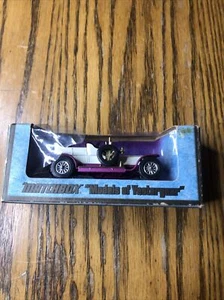 MATCHBOX LESNEY MODELS OF YESTERYEAR #Y-10 1906 ROLLS ROYCE SILVER GHOST, BOXED - Picture 1 of 12