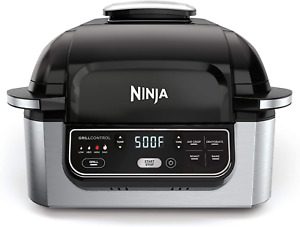 Ninja Foodi AG301 5-in-1 Indoor Grill - Electric with Air Fry, Roast & Bake