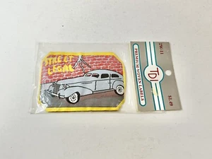 Vintage Street Legal Car Patch Clothes Sew-On by Timberline Design TDI New - Picture 1 of 5