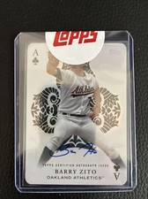 2023 Topps Update Barry Zito  All Aces Autograph 06/25