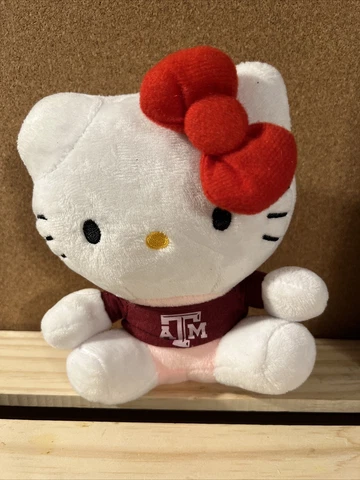Texas A&M University Hello Kitty Plush 6" Aggies no tags Cover