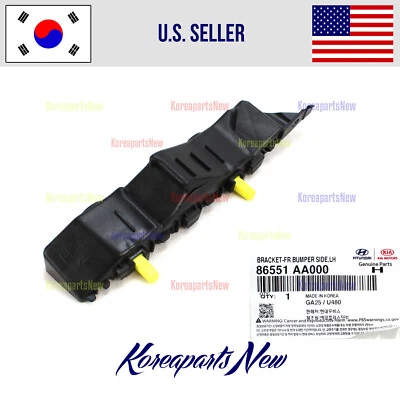 FRONT Bumper Bracket Retainer Left DRIVER  Side ⭐OEM⭐ Hyundai Elantra 2021-2023 - Изображение 1 из 2