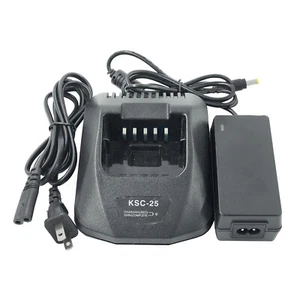 Cargador KSC-25 para radio portátil THD74 TK2170 TK3170 TK2360 TK3360 NX3200 - Imagen 1 de 7