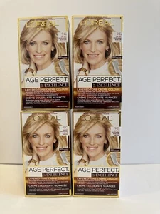 4 X L'Oreal Paris Age Perfect Excellence Creme - 9G Light Soft Golden Blonde - Picture 1 of 1