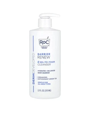 Barrier Renew, limpiador gel a espuma, 12 fl oz (355 ml) Foto 1 de 2
