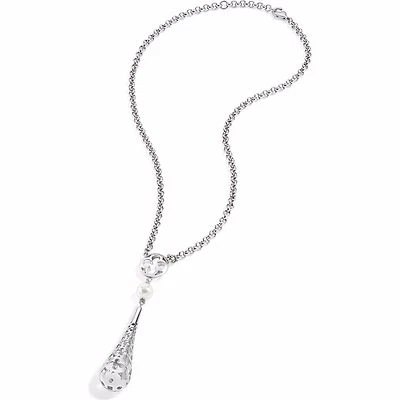 COLLANA DONNA MORELLATO DUCALE CON PERLA NATURALE SAAZ02,PENDENTE ACCIAIO - Immagine 1 di 3