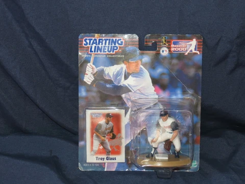 2000 Starting Lineup Troy Glaus Anaheim Angels SLU Hasbro Sports Figure Cover