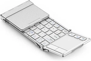 iClever Keyboard Folding Bluetooth usb Touchpad IC-BK08 Choose from 3 colors - Picture 1 of 26