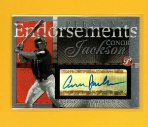 D15126 2004 Pristine Personal Endorsements Conor Jackson DIAMONDBACKS AUTOGRAPH - Picture 1 of 1