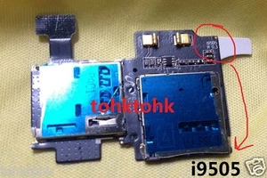 Quality Samsung Galaxy S4 i9505 SIM / Memory Tray Flex Connector parts - Bild 1 von 1