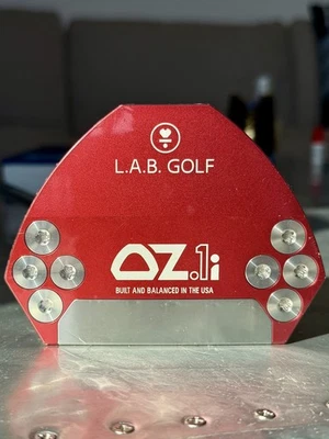 Lab OZ.1i RH 34-inch Putter Brand New - Custom Red - With Headcover - Image 1 of 4