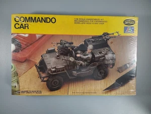 VINTAGE 1980 Testors Italeri COMMANDO CAR - 1/35 Model  #853 - Willys Jeep NEW - Picture 1 of 4