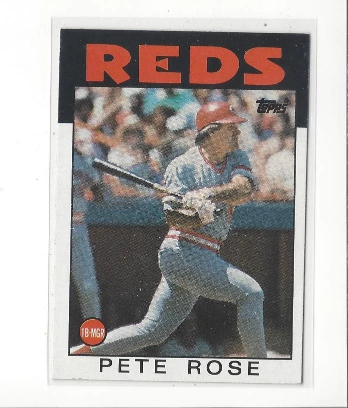Tarjetas de Pete Rose (1986-2021) Rojos Filis - Tú eliges Foto 1 de 1
